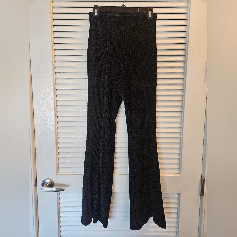 Free People Black Flare Pants